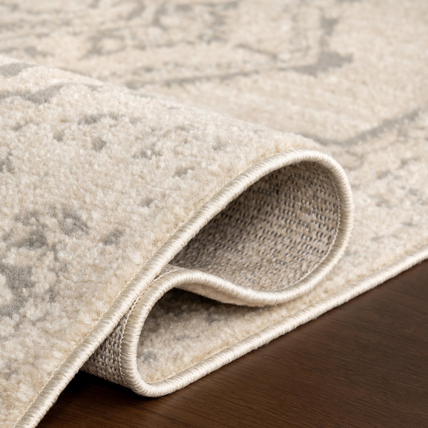 nuLOOM Fable Beige/Grey, 8' x 10', Medallion, Soft and Cozy, High Traffic, Stain Resistant, Easy Clean, Durable Area Rug for Bedroom, Living Room, Dining Space, Den, Foyer, Entryway