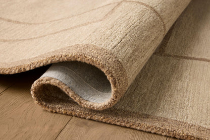 Loloi Jeremiah Brent Barrow Collection BAR-04 Beige/Taupe 8'-6" x 11'-6" Area Rug
