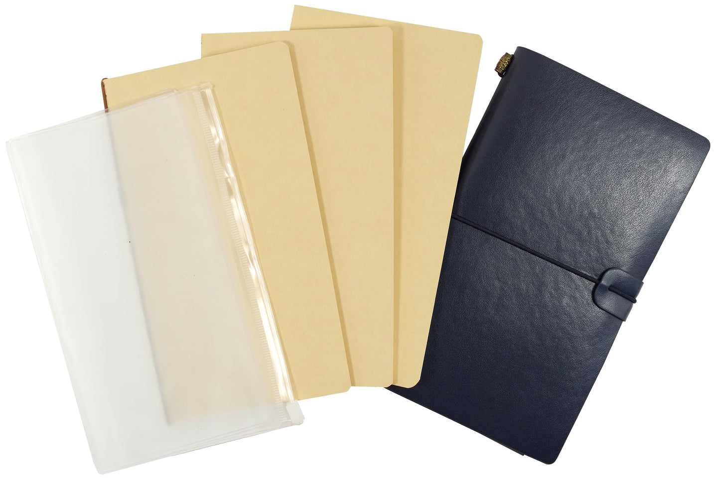 Voyager Refillable Notebook - Midnight Blue (Traveler's Journal, Planner, Notebook)
