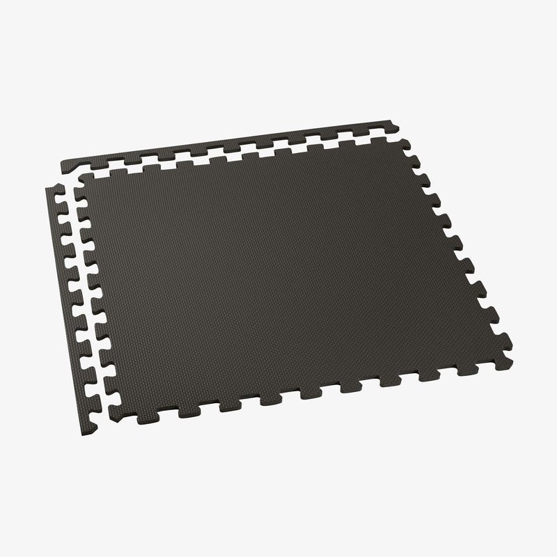 We Sell Mats 3/8 Inch Thick Multipurpose Exercise Floor Mat with EVA Foam, Interlocking Tiles, Anti-Fatigue for Home, or Gym, 24 in x 24 in