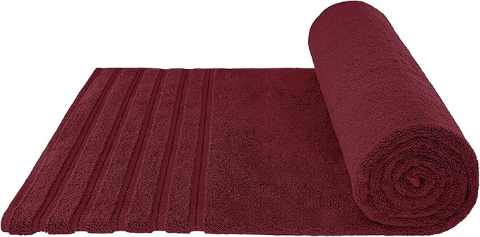 American Soft Linen 35x70 Jumbo Large Bath Towel, 600 GSM 100% Cotton Turkish