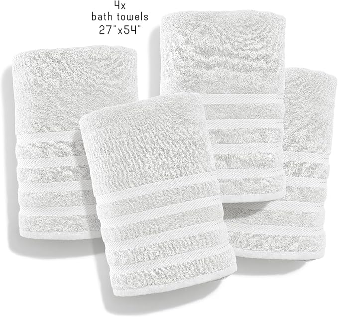 Hearth & Harbor Bath Towels for Bathroom