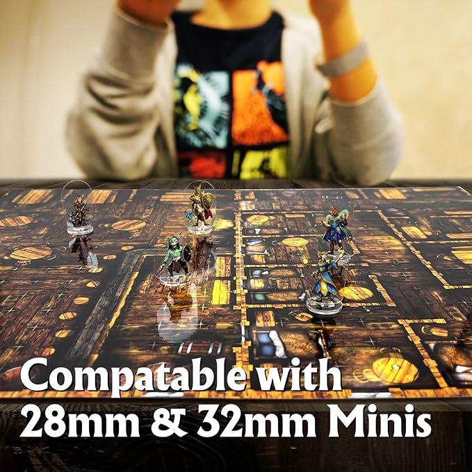 Arcknight The Cobblestone City Roleplaying Battlemaps 16 Modular RPG Maps in 8 Double-Sided Pages 1 Square Grid Modular &amp Versatile Design for Tabletop Gaming - for Dungeons &amp Dragons Pat