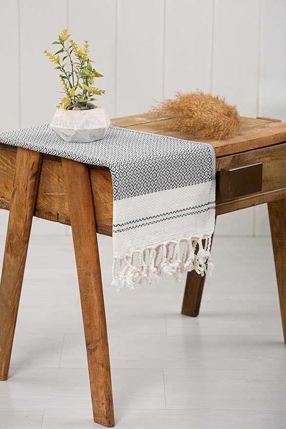 Evelynen Turkish Hand Towels for Bathroom & Kitchen Towels Decorative Set of 2