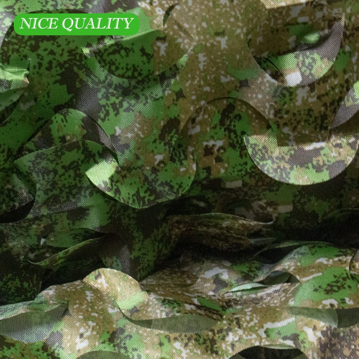 WINWAY Camo Netting Camouflage Net Bulk Roll Sunshade Mesh Net for Hunting Shooting Military Theme Party Decoration