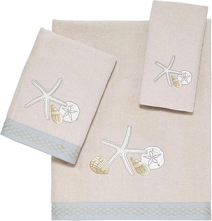 Avanti Linens - Bathroom Towel Set, 100% Soft and Absorbent Cotton Hand