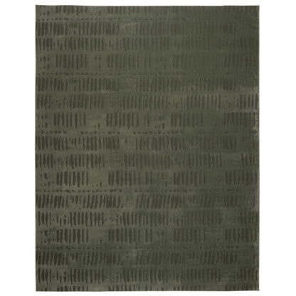 Revival Rugs Shell 5'x8' Area Rugs for Living Room Bedroom Dining Room - Washable, 100% Recycled, Oeko-TEX Certified, Modern, Medium Pile, Green