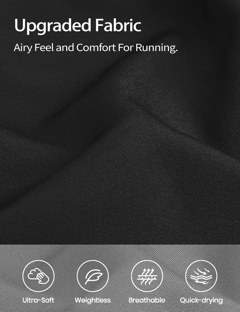 NIASHOT Athletic Workout Running Shorts for Women Dolphin Quick Dry Hiking Outdoors Gym Track Tennis Sports Clothes Black M