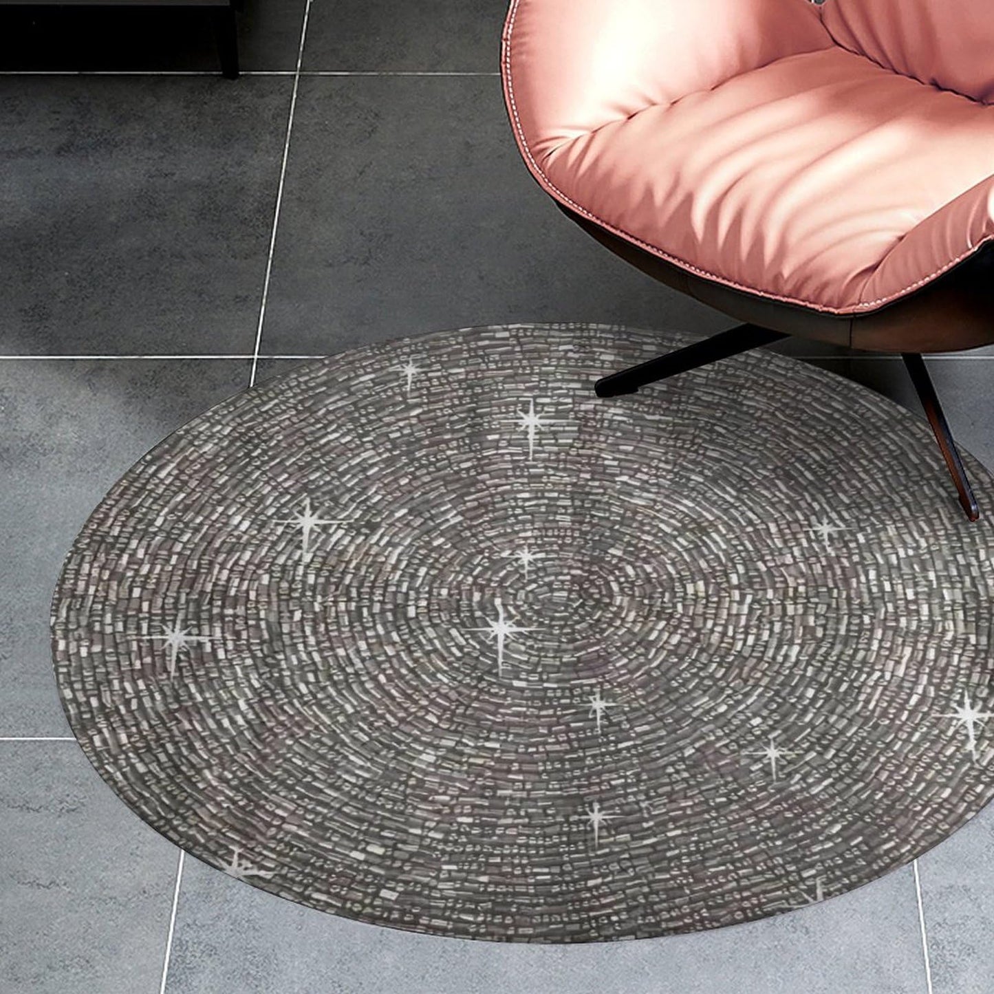 White Silver Gray Bling Diamond Ultra Soft Non-Slip Area Rugs Indoor Coral Velvet Floor Mat Short Flannel Carpet for Living Room Bedroom Dining Room