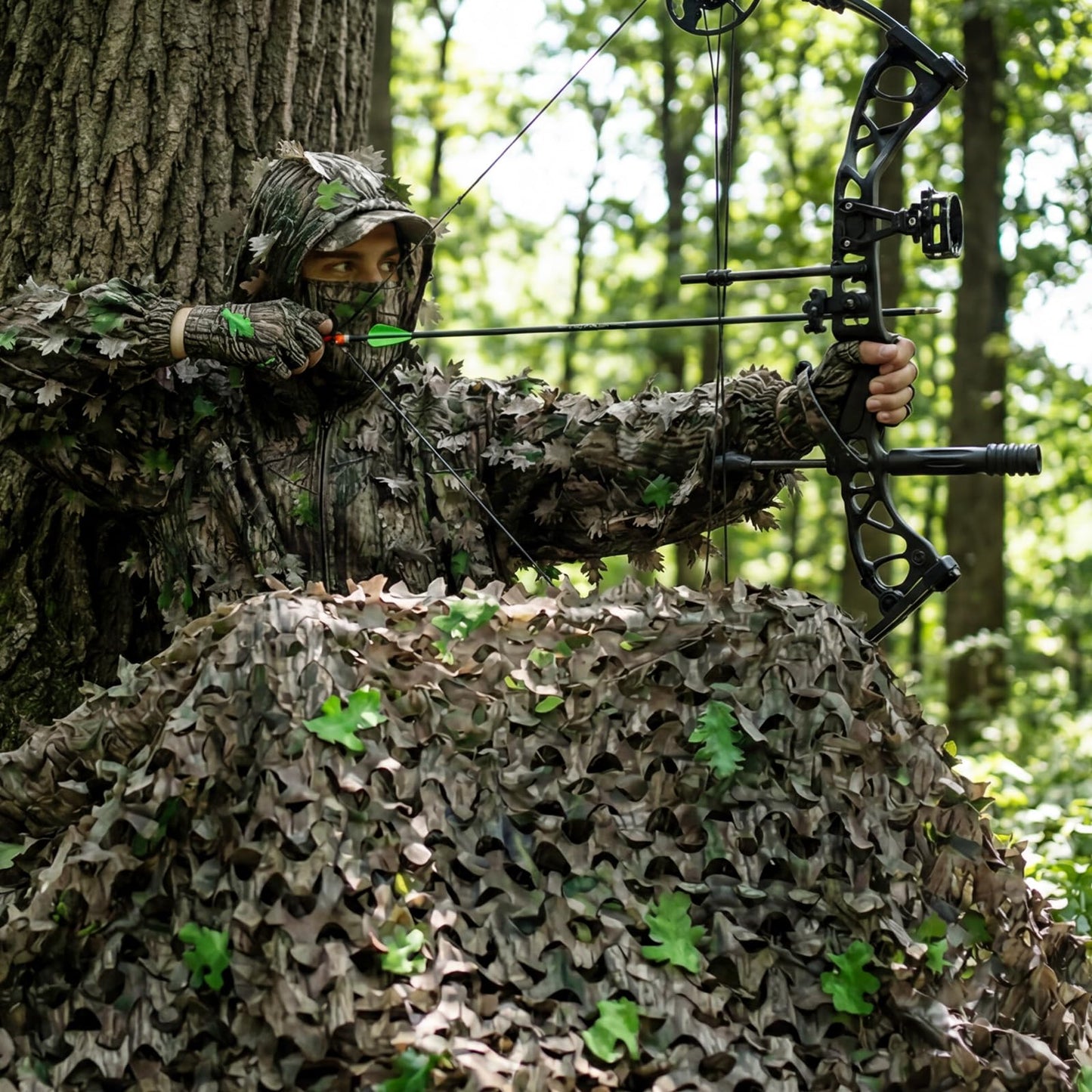 Sitong Bulk Roll Camo Netting for Hunting Military Decoration Sunshade