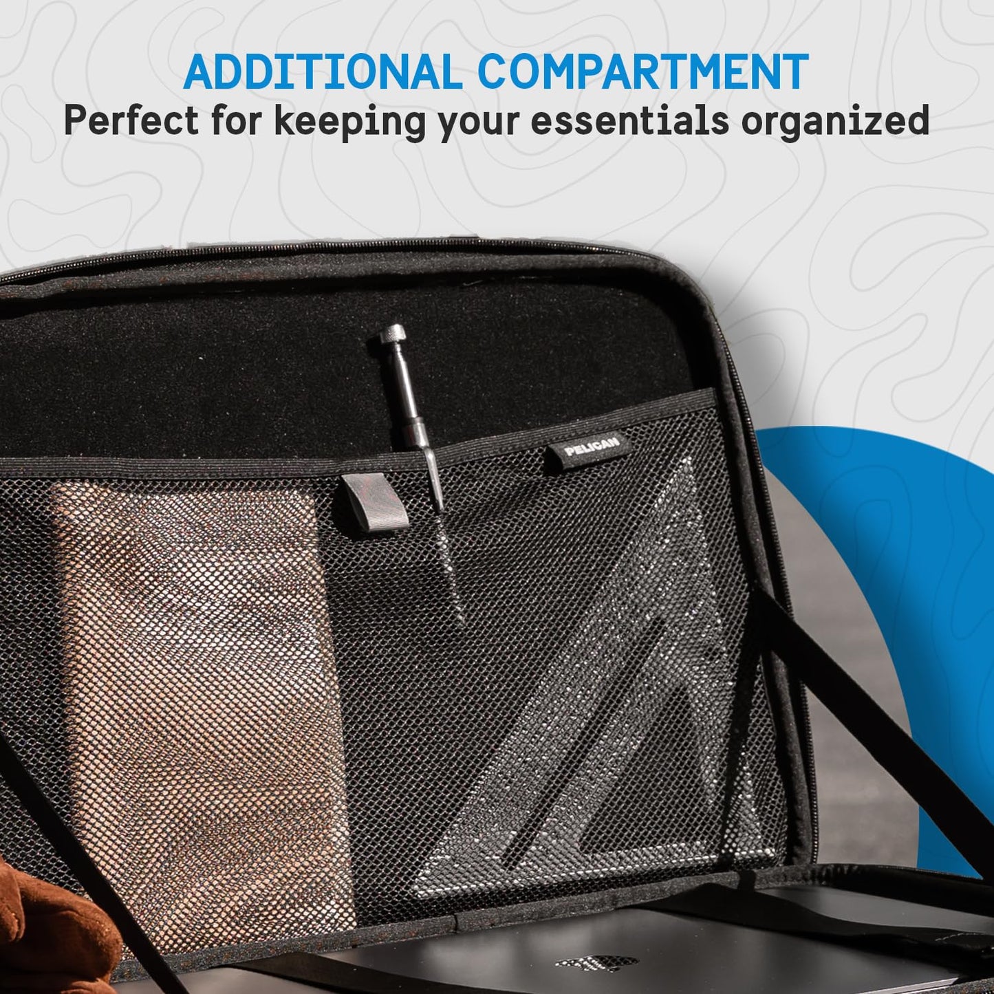 Pelican Ranger Series - Laptop Bag/Sleeve - 16 Inch, Black [Elastic Carrying Handle] [Secure Zip Lock] Water Resistant & Heavy Duty Laptop Case for MacBook Pro 16 / Air, iPad Pro, HP, Dell, Lenovo