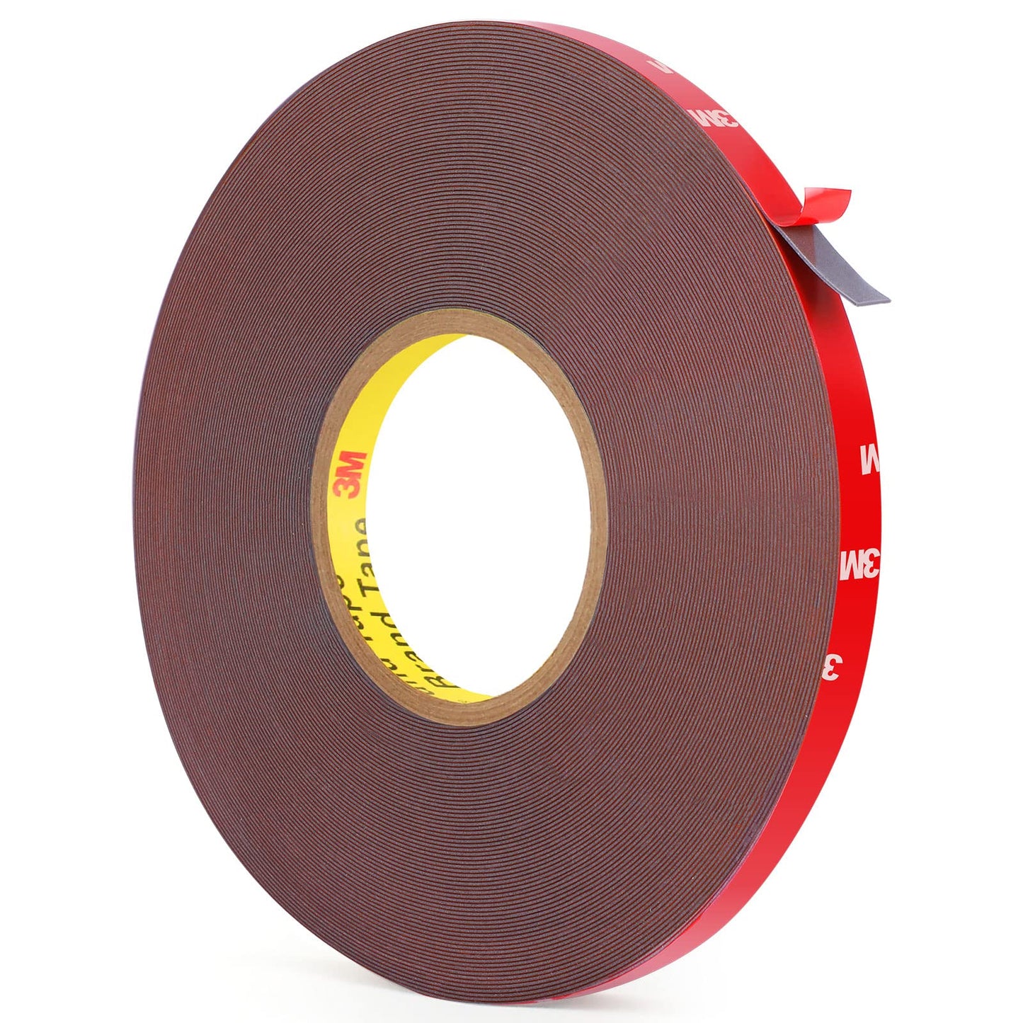 HitLights Double Sided Tape Heavy Duty 100FT, Waterproof Strong Mounting Adhesive Tape for Walls, Car, Home Decor, Office Decor (100FT x 0.39IN)