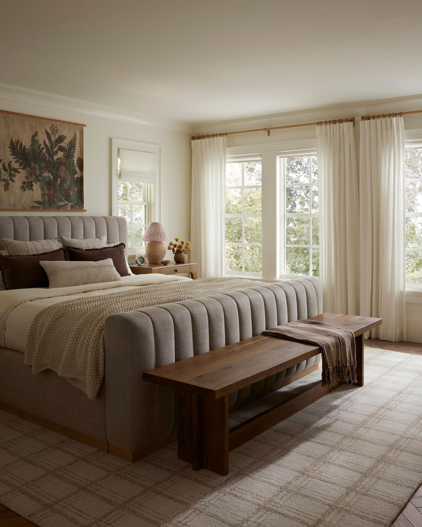 Loloi Chris Loves Julia Polly Collection POL-12 Cream/Sand 2'-3" x 3'-9" Accent Rug