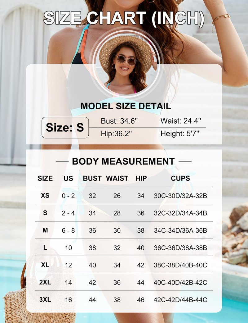 Blooming Jelly Women's Bikini Set Two Piece Swimsuit Triangle Top String Mid Rise Thong Bottom 2026 Cheeky Slimming Bathing Suit (Yellow Floral,Medium)