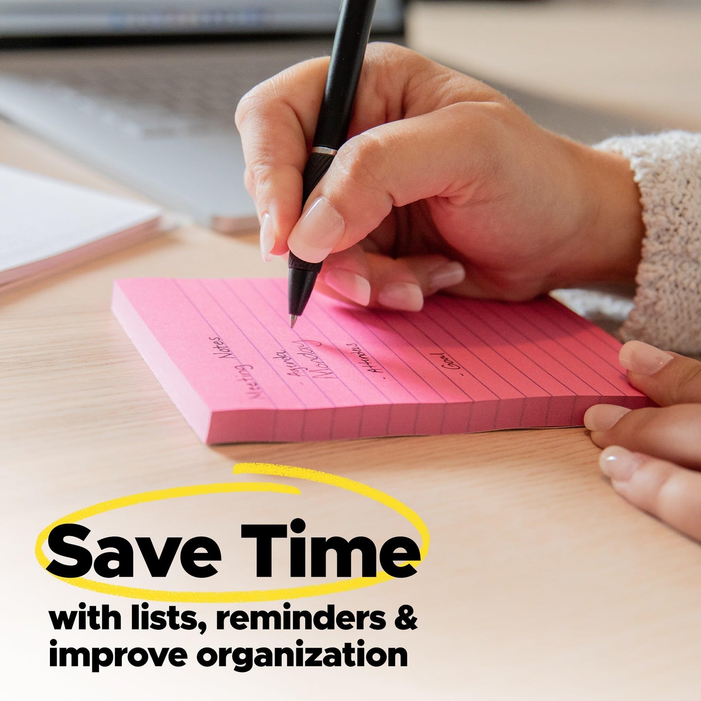 Post-it Mini Notes, 1 3/8 in. x 1 7/8 in., 24 Sticky Notes Pads, 100 Sheets per Pad, Poptimistic Collection, School Supplies and Oﬃce Products, The Original Post-it Note