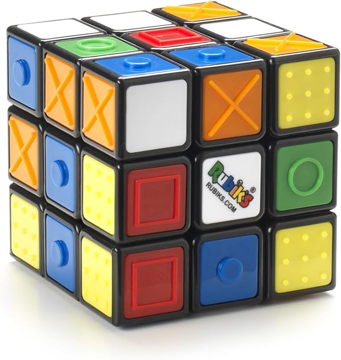 Rubik's Puzzle Brain Teaser Game RubiksSensoryCube3x3 6065556