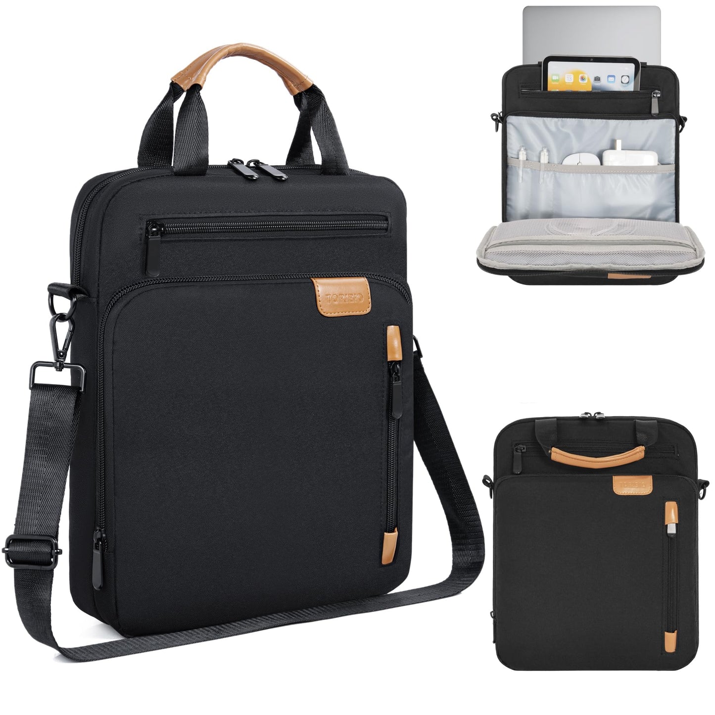 15 inch Laptop Sleeve Bag,Padded Protective Travel Carrying Case for New 15"/15.3" MacBook Air M5 M4 M3 M2 2026-2023,Dell XPS 15 Plus,15 Inch Surface Laptop 7/6/5/4/3,Galaxy Tab S9 Utra 14.6"