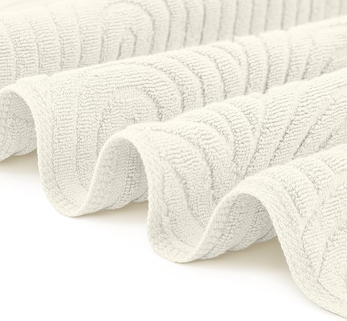 KIBAGA Decorative Hand Towels for Your Bathroom Or Kitchen – Luxurious Set of 2