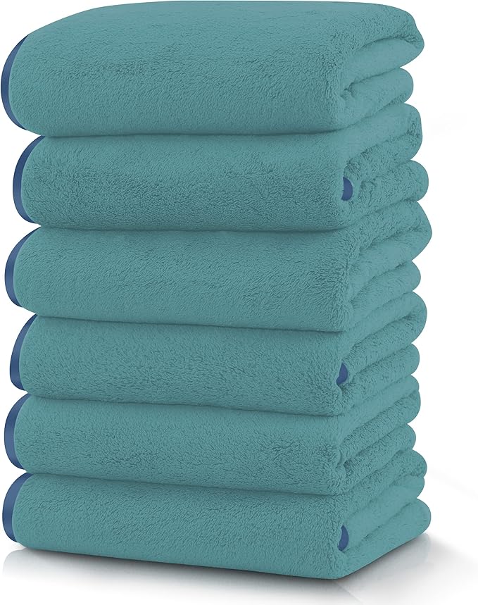 TENSTARS Silk Hemming Hand Towels