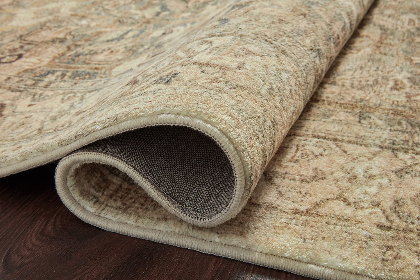 Loloi Margot Collection MAT-04 Antique/Sage 5'-0" x 7'-6" Area Rug feat. CloudPile, No-Shed Easy Clean Large Patterned Area Rug for Living Room, Bedroom, Dining Area