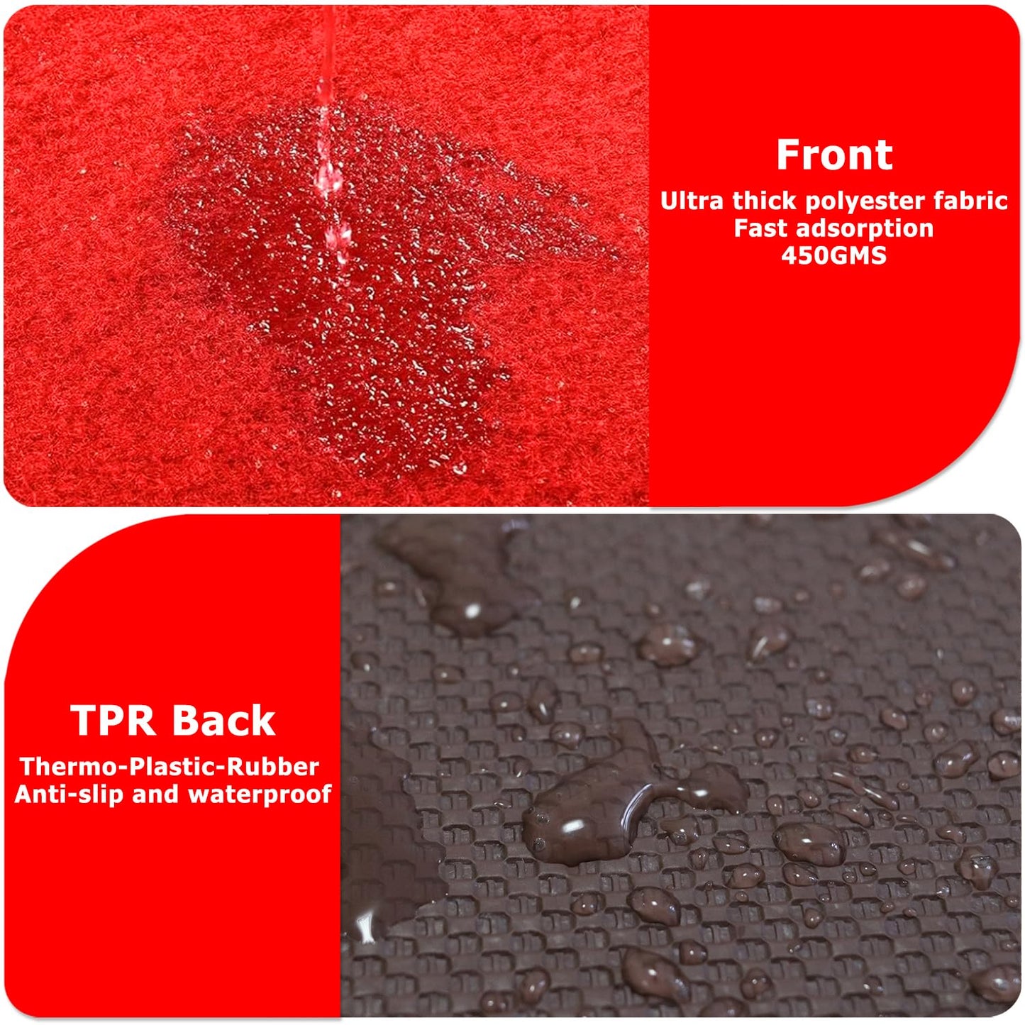 3x10 ft Extra Thick Red Carpet Runner for Party & Events,Festival Celebration,Prom Proposal & Wedding, Graduation Ceremony, Award Ceremony,VIP Reception,Heavy-Duty Red Rug