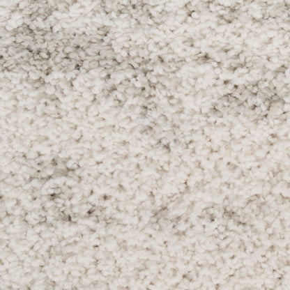 Nourison Home Modern Shag Ivory Grey 5'3" x 7' Area Rug - Easy Clean, Non Shedding, Bed Room, Living Room, Dining Room, Kitchen (5' x 7')