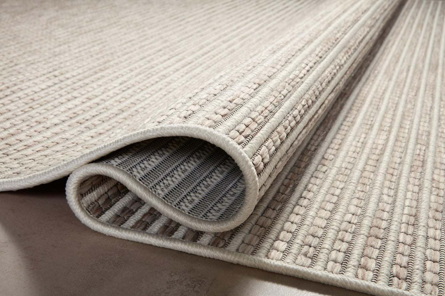 Loloi Amber Lewis Malibu Collection MAB-04 Beige/Dove 5'-1" x 7'-7" Area Rug