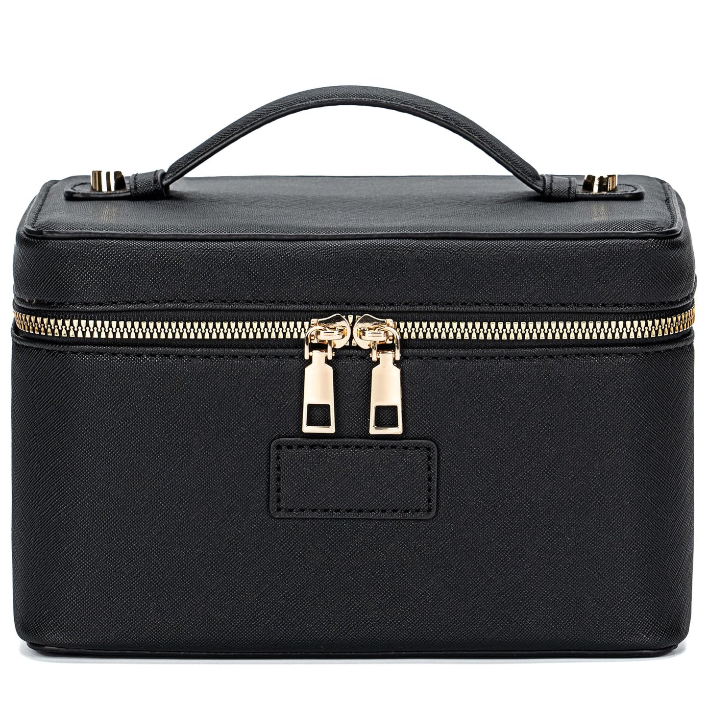 Makeup Bag Vanity Case for Women – Portable Cosmetic Bag Makeup Bag Organizer Travel Toiletry Bag with Removable Divider