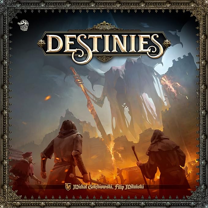 Destinies Board Game - Immersive Storytelling and Adventure for Tabletop Enthusiasts Ages 14+ 1-3 Players 120-150 Minute Playtime Made by Lucky Duck Games