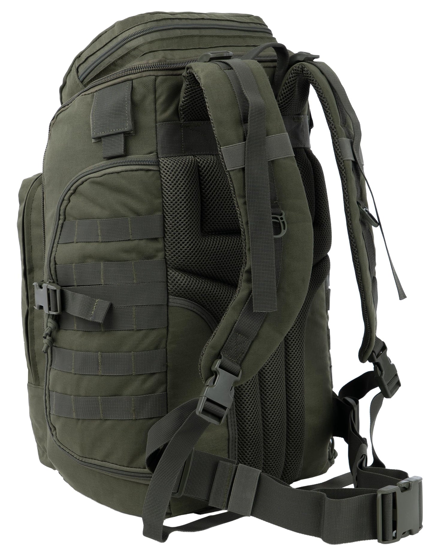 XMILPAX 35L Tactical Backpack Military Rucksack MOLLE Quick-Access Flap EDC Pack for Hiking Camping Travel Work Bugout Emergency