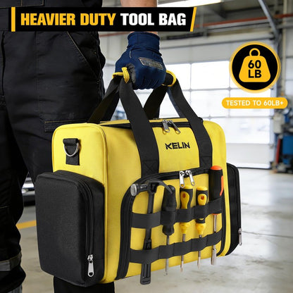 KELIN Tool Bag Box Organizer, Wrench Organizer, Toolbox, Tool Bags for Men Storage, Electrician Tool Bag, Caja De Herramientas, Birthday Gifts for Him Dad, Gadgets for Men, Father's Day Gift Ideas