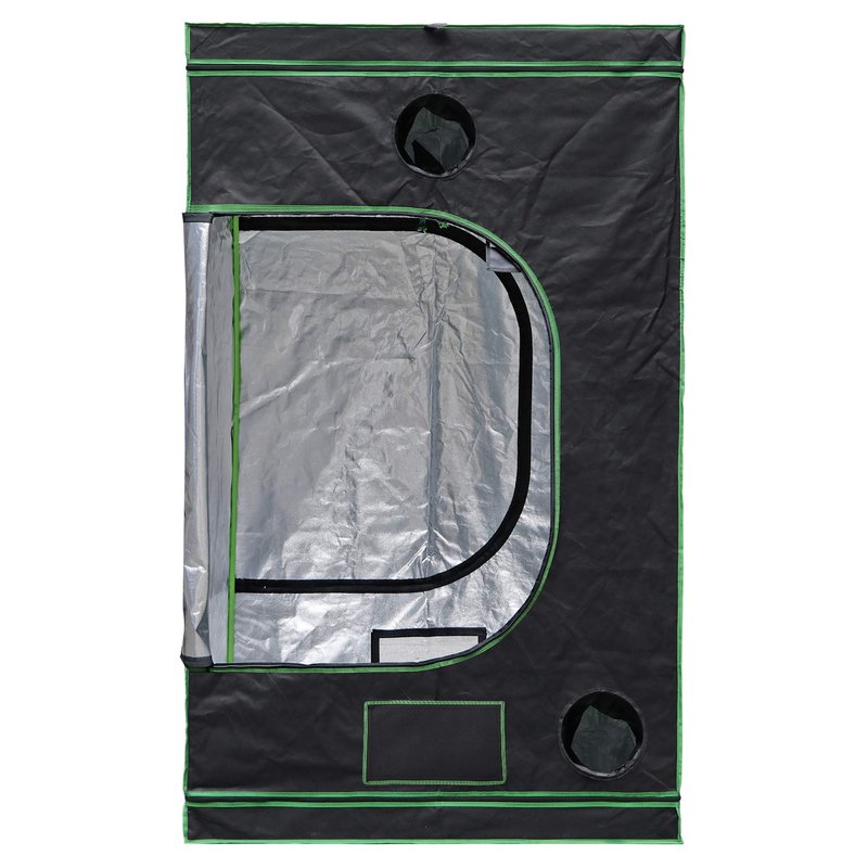 HANGKAI Home Grow Tent, Hydroponic Plant Growing Room w/Observation Window and Inner Tool Bag, 600D Highly Reflective Fabric Cover Indoor Grow Room, 48"x48"x80"