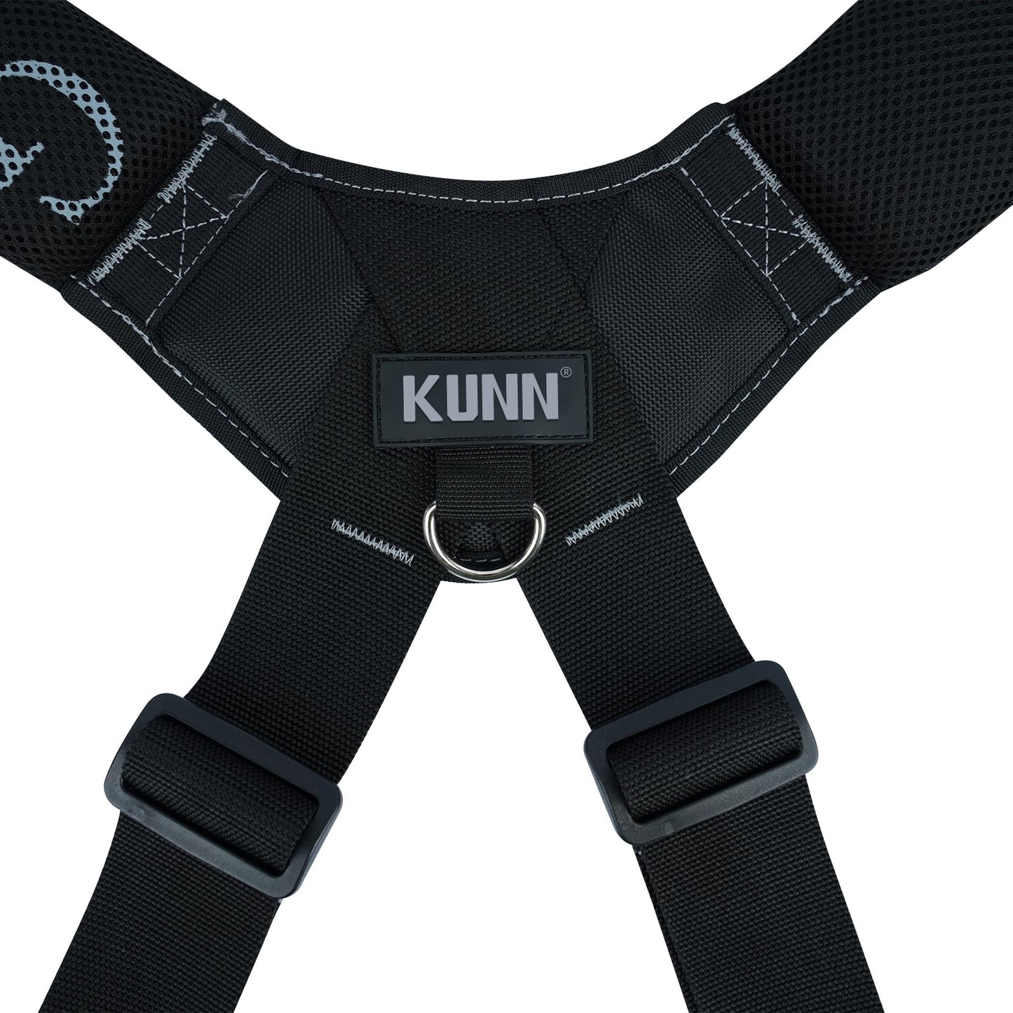 KUNN Tool Belt Suspenders Padded Construction Belt Harness with Gel Shoulder Strap Detachable Phone Holder,4 Tool Belt Loops
