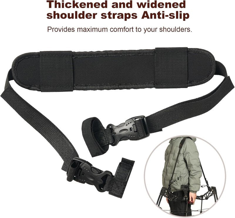 Compound Bow Sling - Archery Carry Bag with Shoulder Strap for Hunting | Durable Design