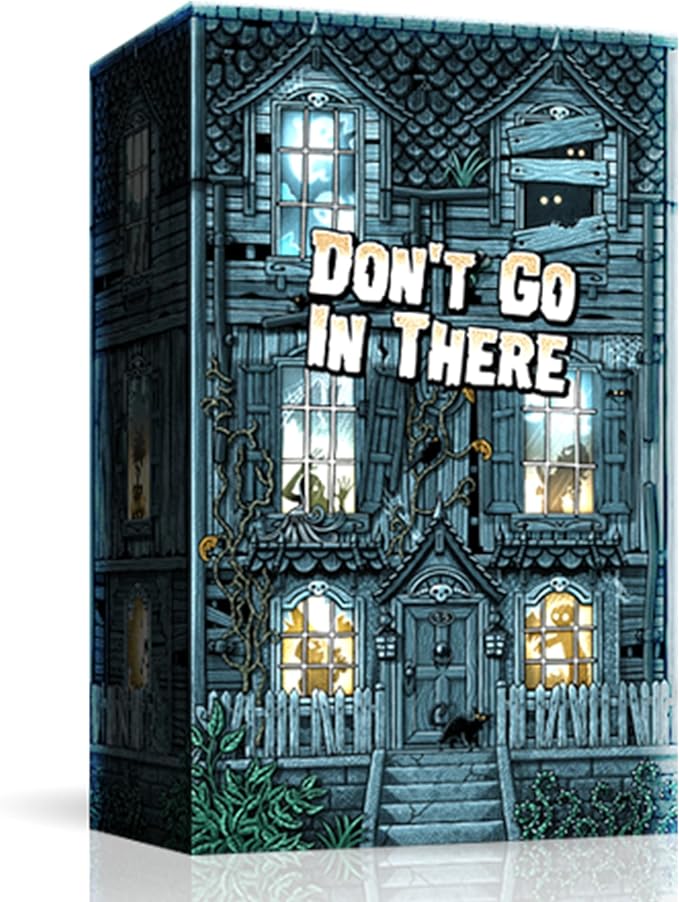 Don't Go in There Board Game - Haunted House Adventure Game Strategy Game for Kids &amp Adults Ages 14+ 2-5 Players 30 Minute Playtime Made by R2i Games