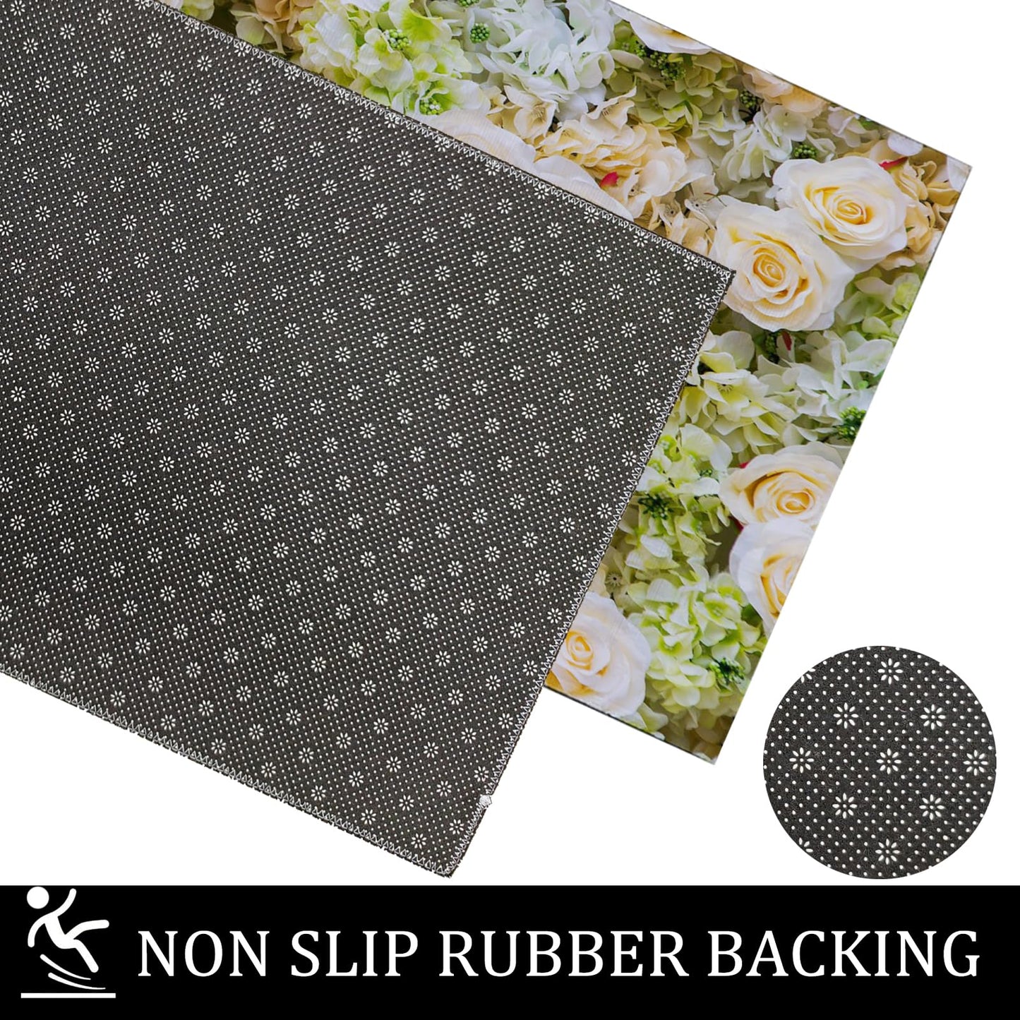 Golf Ball Indoor Doormat, Non-Woven Fabrics Non Slip Floor Mat 17x29.5 in Area Rug Quick Absorbent Entrance Rug Front Door Mat, Welcome Mats Entryway Rug Doormats for Kitchen Home Bedroom