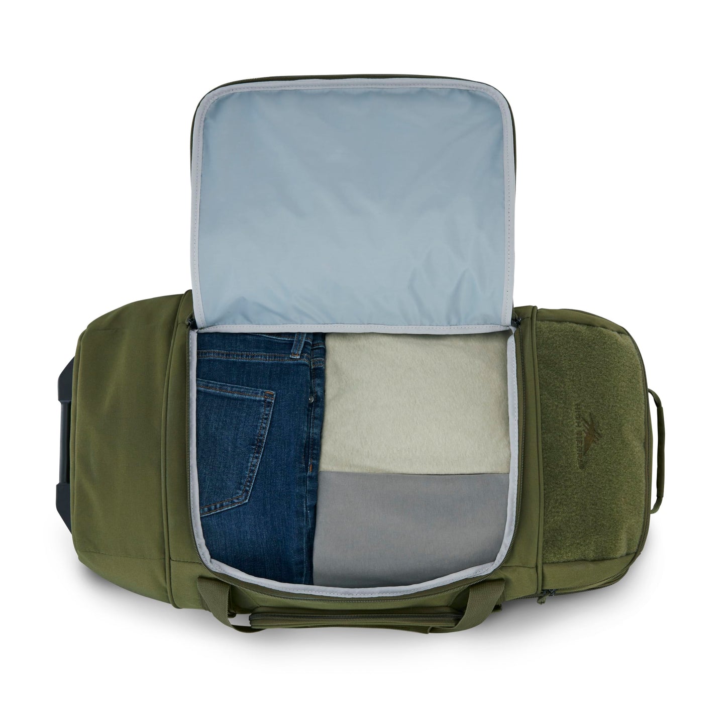High Sierra Pathsetter Medium Wheeled Duffle - Moss
