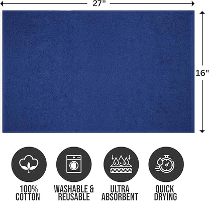 24 Pack Premium Hand Towels – 100% Cotton, Soft & Highly Absorbent – 16x27