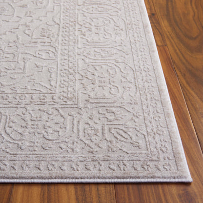 SAFAVIEH Area Rug 9x12 - Reflection Collection - Large - Cream & Ivory, Non-Shedding & Easy Cleaning, Ideal for Living Room, Bedroom, Dining Space (RFT670D)