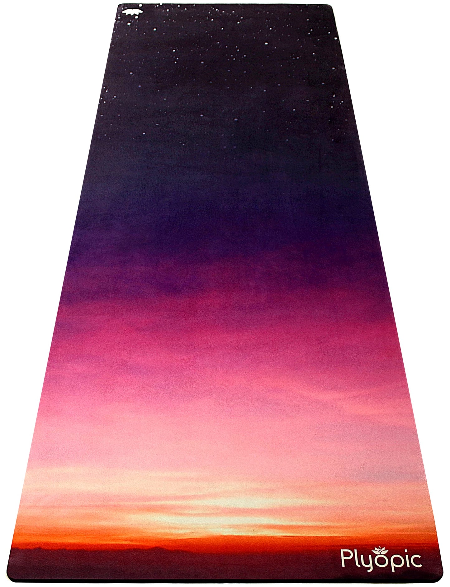 Plyopic. All In One Yoga Mat | Luxury Sweat-Grip Mat/Towel Combo | Ideal for Yoga, Hot Yoga, Bikram, Pilates, Workout & Exercise | Eco-Friendly Natural Rubber