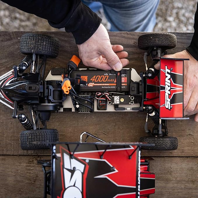 Losi 22S Sprint RTR with Battery and Charger Red 1/10 2 Wheel Drive LOS-2359