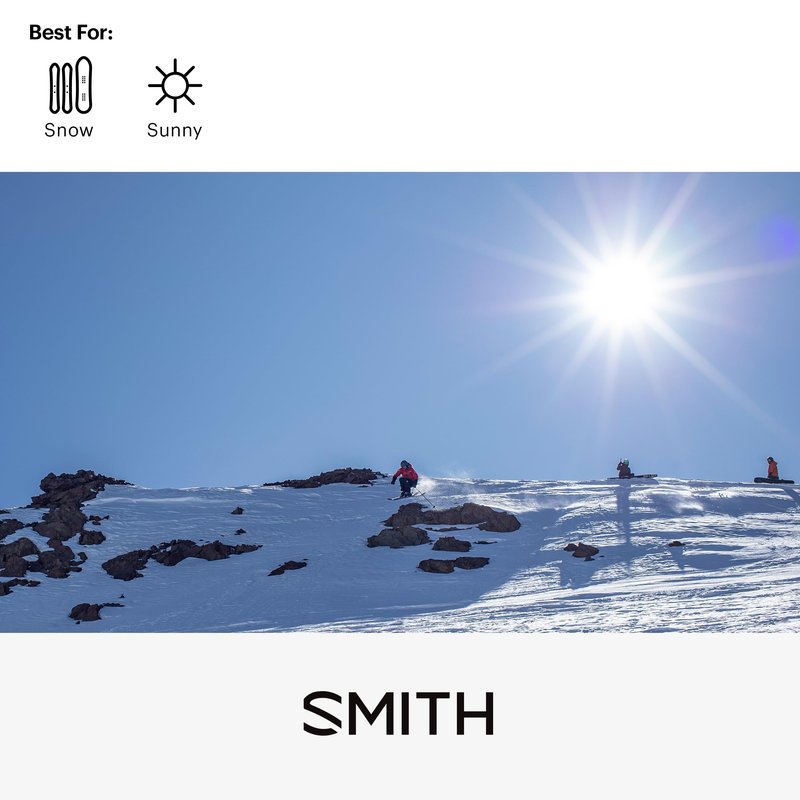 SMITH Embark Sunglasses – Performance Sports Sunglasses with Removable Side Shields for Skiing, Snowboarding, Fishing & More – For Men & Women – Black + Grey Green ChromaPop Polarized Mirror Lens