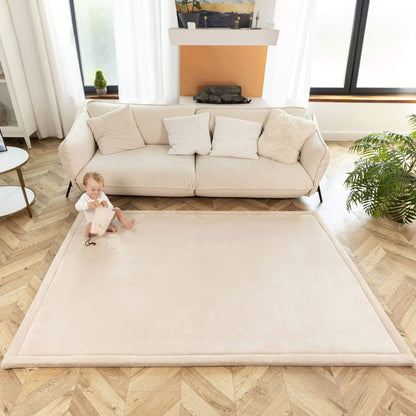 Hakuna Matte CloudSoft Mat for Floor 60" x 80" Beige