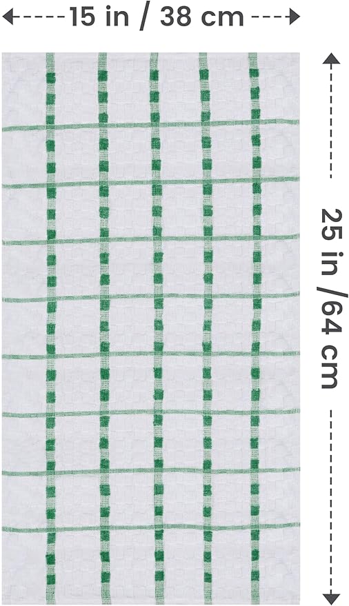 Utopia Towels - Kitchen Towels 12 Pack, 15 x 25 Inches, 100% Ring Spun Cotton