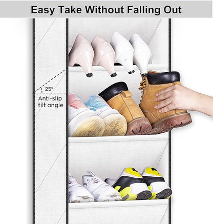 SLEEPING LAMB Over The Door Shoe Organizer