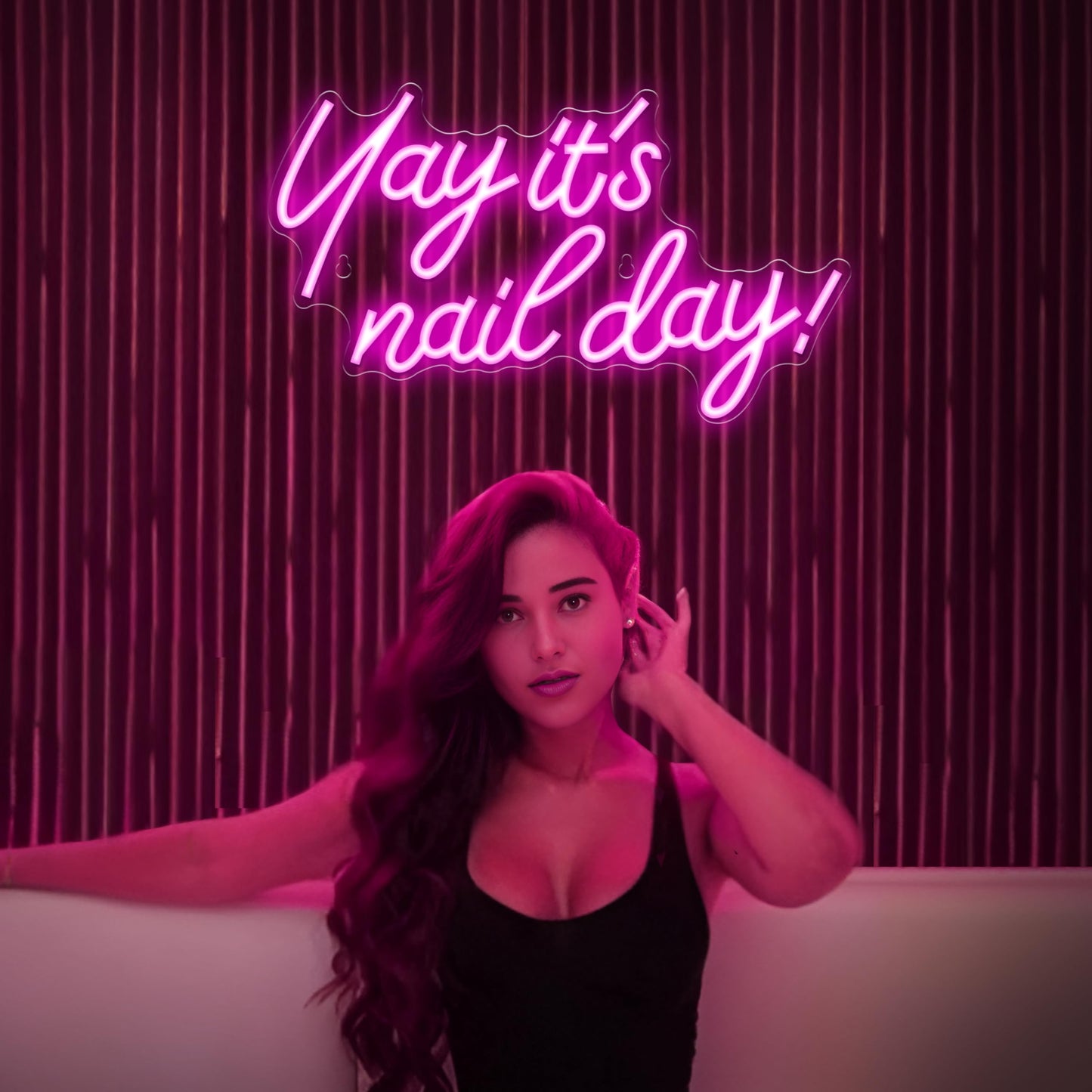 You're Like Really Pretty Neon Sign, Pink Neon Sign for Wall Decor | You're Like Really Pretty Sign for Girls Bedroom, Party, Salon - Best Gifts for Birthday, Christmas