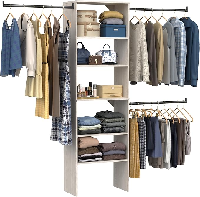 ClosetMaid SuiteSymphony Wood Closet Organizer Kit