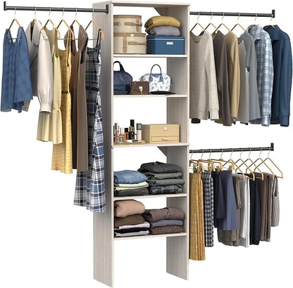 ClosetMaid SuiteSymphony Wood Closet Organizer Kit