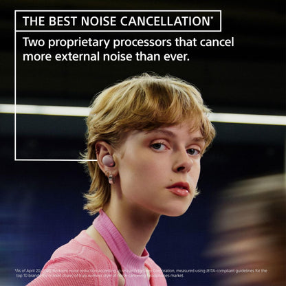 Sony WF-1000XM5 Premium Noise Cancelling Truly Wireless Bluetooth Earbuds & in-Ear Headphones with Alexa Built-in, Black