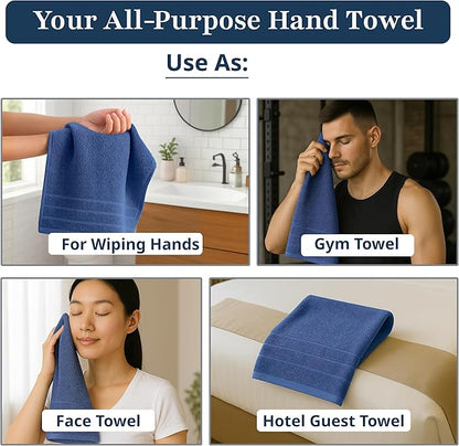 LANE LINEN Bath Hand Towels for Bathroom